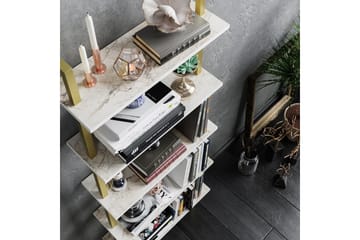 Brinkelid Bokhylla - Vit/Marmor - Hus & renovering - Kök & bad - Kök & tvättstuga - Köksinredning - Kökshylla