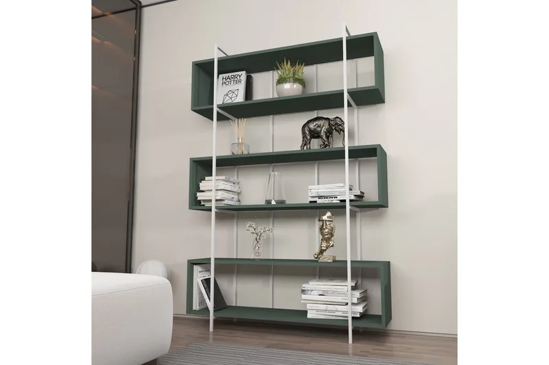 Bruti Bokhylla 120 cm - Vit - Förvaring - Hylla - Bokhylla