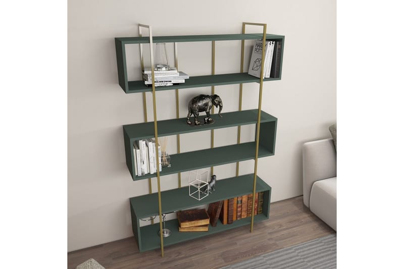 Bokhylla Bruti Grön / Rany - Grön / Rany - Förvaring - Hylla - Bokhylla