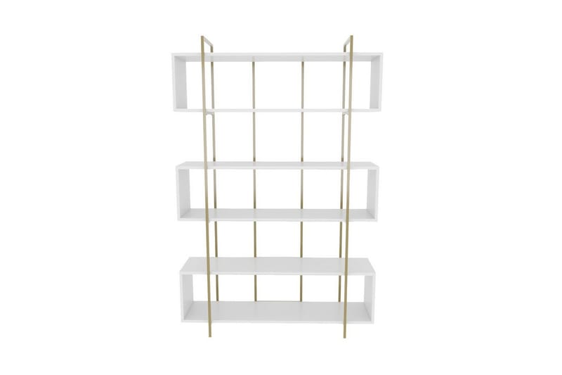 Bokhylla Bruti Vit / Rany - Vit / Rany - Förvaring - Hylla - Bokhylla