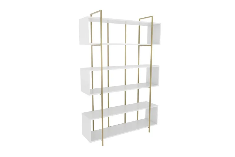 Bokhylla Bruti Vit / Rany - Vit / Rany - Förvaring - Hylla - Bokhylla