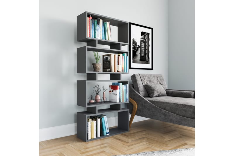 Burrells Bokhylla 72x25 cm - Antracit - Förvaring - Hylla - Bokhylla