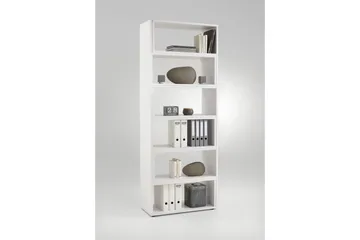 Calvia Utdragbar Bokhylla 84,2 cm i Målat Trä - Vit - Förvaring - Hylla - Bokhylla