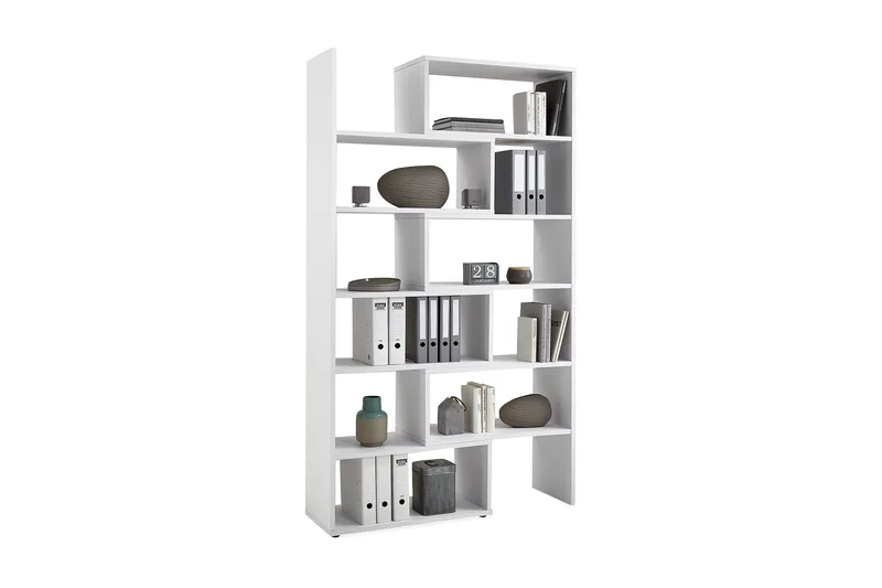 Calvia Utdragbar Bokhylla 84,2 cm i Målat Trä, Vit
