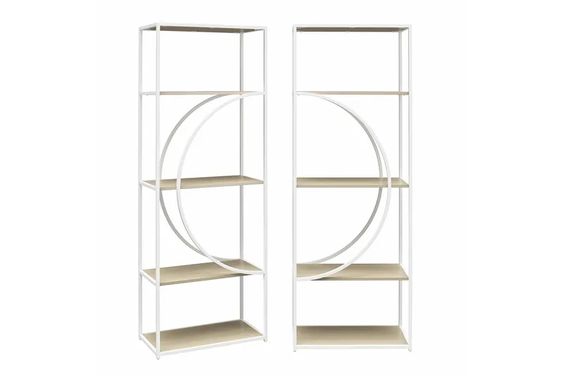 Cambridge Bokhylla 60,9x33,4 cm Vit - Dorel Home - Förvaring - Hylla - Bokhylla