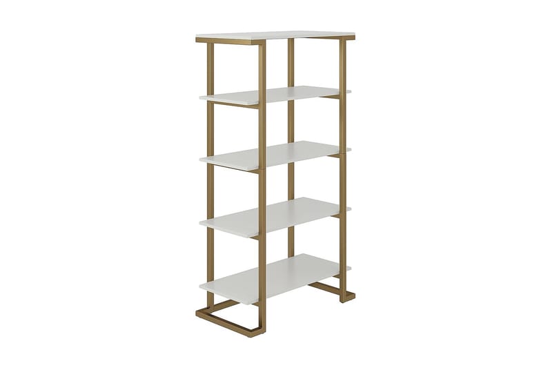 Camila Bokhylla 76x40 cm Vit - CosmoLiving - Förvaring - Hylla - Bokhylla
