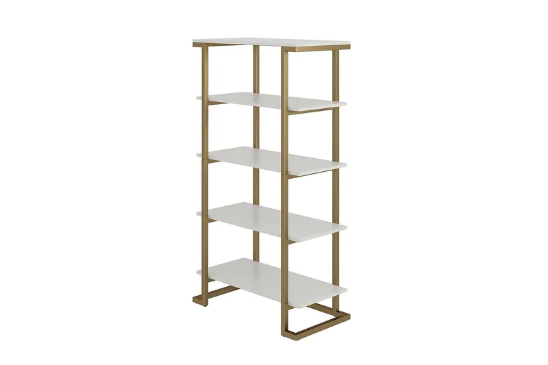 Camila Bokhylla 76x40 cm Vit - CosmoLiving - Förvaring - Hylla - Bokhylla