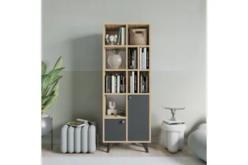 Casabetania Bokhylla 30x60 cm - Natur/Antracit - Förvaring - Hylla - Bokhylla