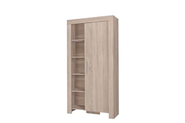 Cezar Bokhylla 100 cm i Ek - Ljusbrun - Förvaring - Hylla - Bokhylla