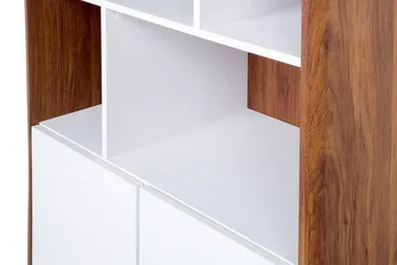 Columbus Bokhylla 79 cm i Valnöt - Brun - Förvaring - Hylla - Bokhylla