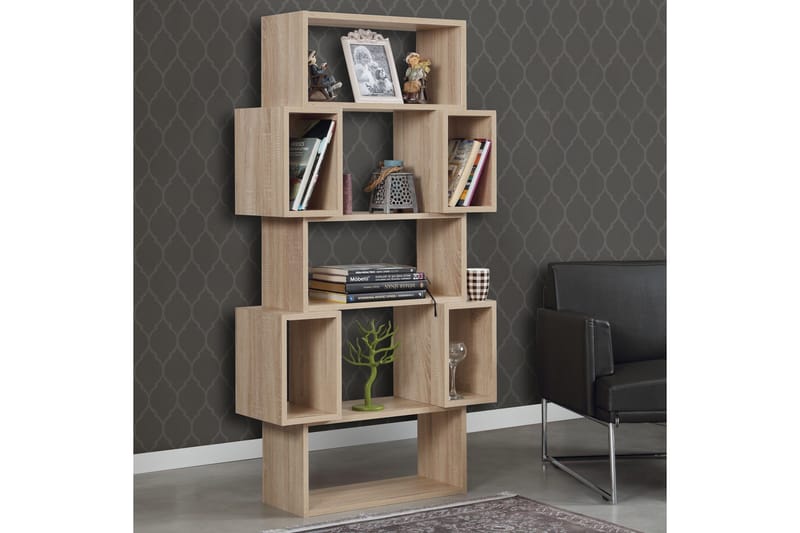 Comfortale Bokhylla 84 cm i Ek - Brun - Förvaring - Hylla - Bokhylla