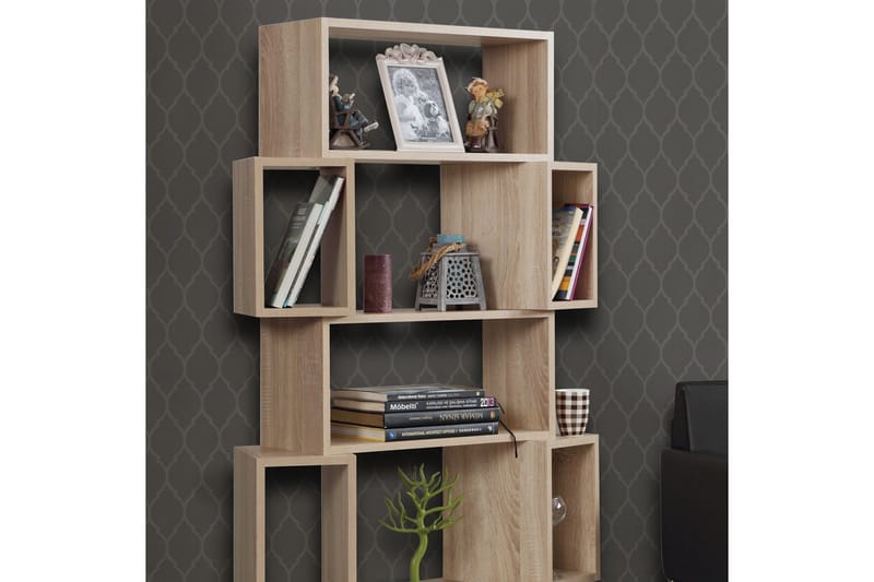 Comfortale Bokhylla - Brun - Förvaring - Hylla - Bokhylla