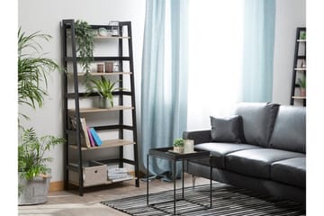 Croydon Bokhylla 64 cm i Trä med Metallram - Ljusbrun - Förvaring - Hylla - Bokhylla