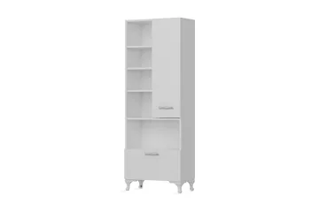 Decorotika Bokhylla 60 cm i Målat Trä - Vit - Förvaring - Hylla - Bokhylla