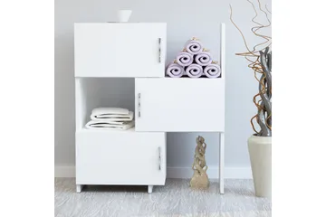 Decorotika Bokhylla 65 cm i Målat Trä - Vit - Förvaring - Hylla - Bokhylla