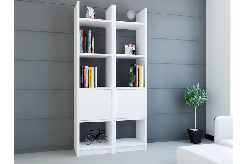 Decorotika Bokhylla 66 cm i Målat Trä, Extra Vit