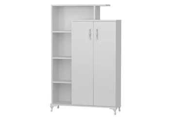 Decorotika Bokhylla 90 cm i Målat Trä - Vit - Förvaring - Hylla - Bokhylla