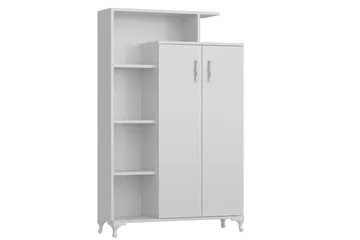 Decorotika Bokhylla 90 cm i Målat Trä - Vit - Förvaring - Hylla - Bokhylla