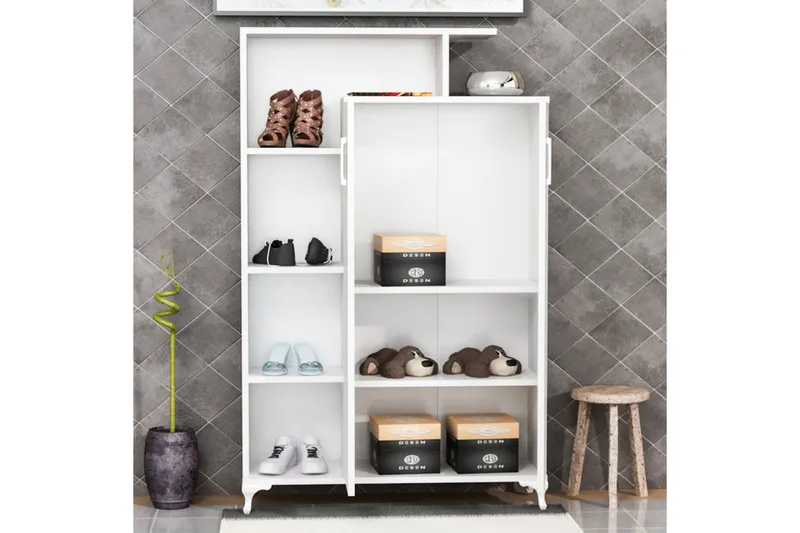 Decorotika Bokhylla - Vit - Förvaring - Hylla - Bokhylla