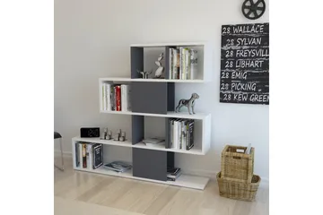 Desgrar Bokhylla 120x109 cm i Målat Trä - Vit - Förvaring - Hylla - Bokhylla