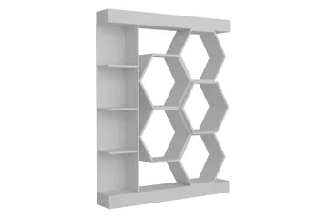 Desgrar Bokhylla 140x177,4 cm - Vit - Förvaring - Hylla - Bokhylla