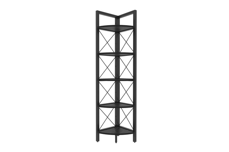 Desgrar Bokhylla 30,5x160 cm - Svart - Förvaring - Hylla - Hörnhylla
