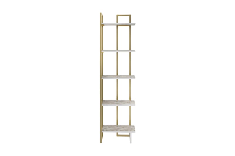 Desgrar Bokhylla 45,2x180 cm - Vit - Förvaring - Hylla - Bokhylla
