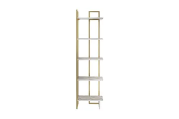 Desgrar Bokhylla 45,2x180 cm - Vit - Förvaring - Hylla - Bokhylla