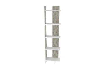 Desgrar Bokhylla 45.2x180 cm i Målat Trä - Vit - Förvaring - Hylla - Bokhylla