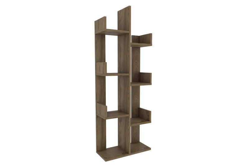 Desgrar Bokhylla 50x173 cm, Brun