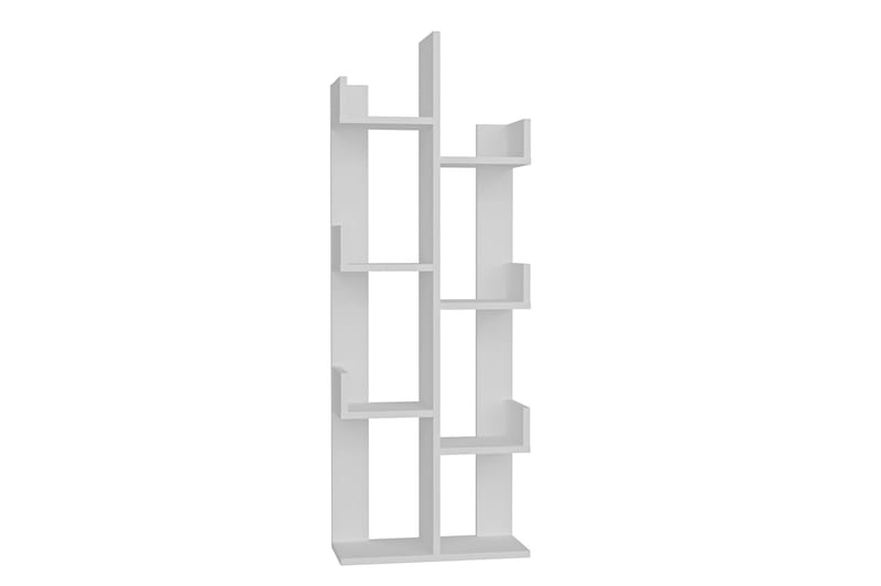 Desgrar Bokhylla 50x173 cm i Målat Trä - Vit - Förvaring - Hylla - Bokhylla