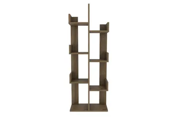 Desgrar Bokhylla 50x173 cm i Valnöt - Brun - Förvaring - Hylla - Bokhylla