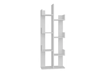 Desgrar Bokhylla 50x173 cm - Vit - Förvaring - Hylla - Bokhylla