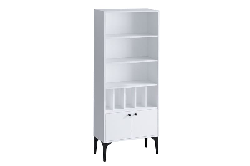 Desgrar Bokhylla 60x175 cm, Vit