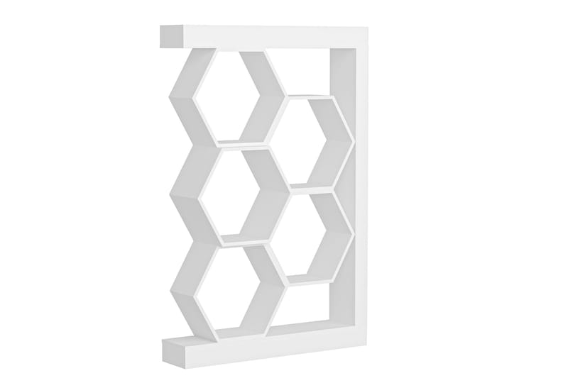 Desgrar Bokhylla 90x140 cm - Vit - Förvaring - Hylla - Bokhylla