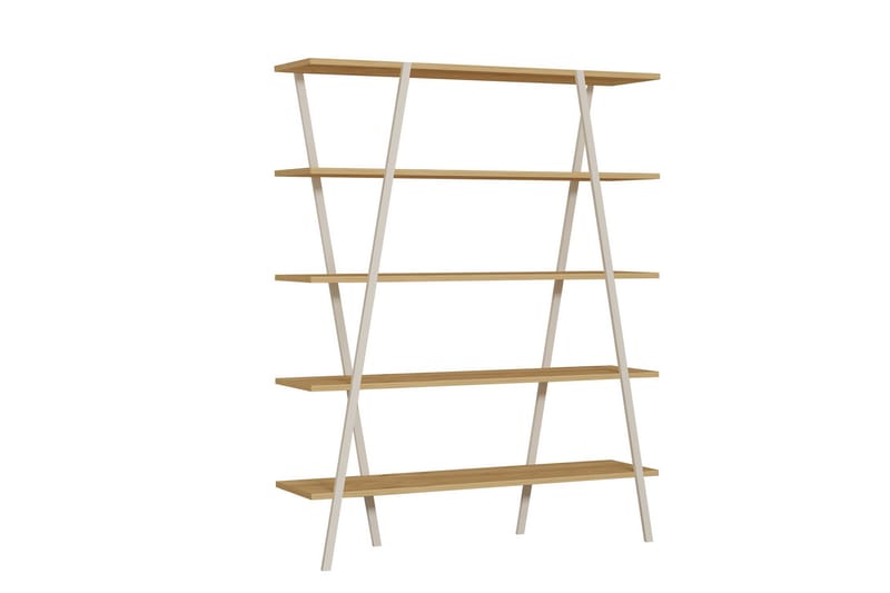 Dobra Bokhylla 120 cm - Vit - Förvaring - Hylla - Bokhylla