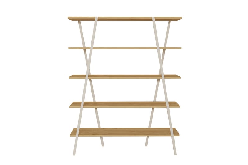 Dobra Bokhylla 120 cm - Vit - Förvaring - Hylla - Bokhylla