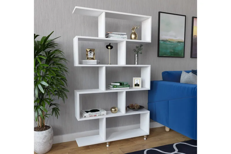 Elegancia Bokhylla - Vit - Förvaring - Hylla - Bokhylla