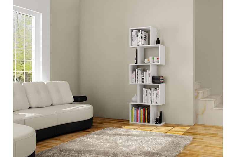 Elegancia Bokhylla - Vit - Förvaring - Hylla - Bokhylla