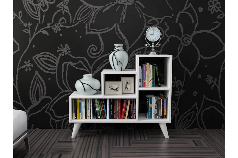 Elegancia Bokhylla - Vit - Förvaring - Hylla - Bokhylla