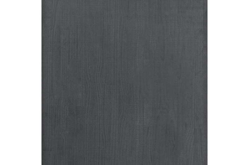 Förvaringshylla grå 60x30x105 cm massiv furu - Grå - Bokhylla