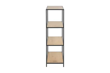 Hasslevik Bokhylla 77x114 cm - Vildek/Svart - Förvaring - Hylla - Bokhylla