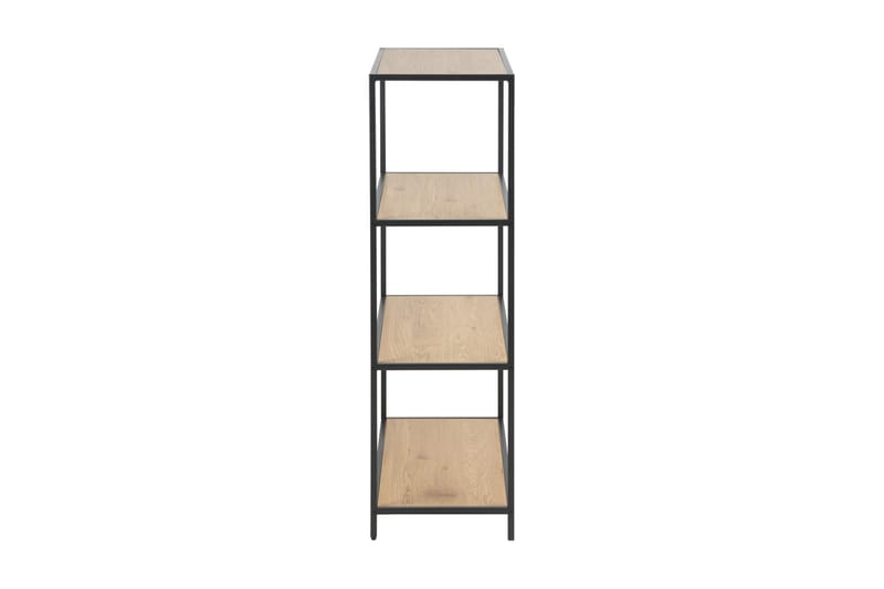 Hasslevik Bokhylla 77x114 cm - Vildek/Svart - Förvaring - Hylla - Bokhylla