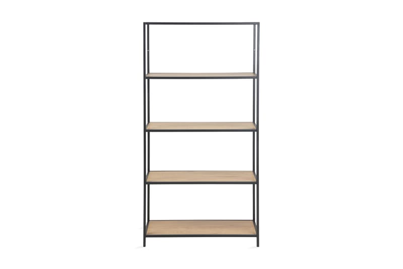 Hasslevik Bokhylla 77x150 cm - Vildek/Svart - Förvaring - Hylla - Bokhylla