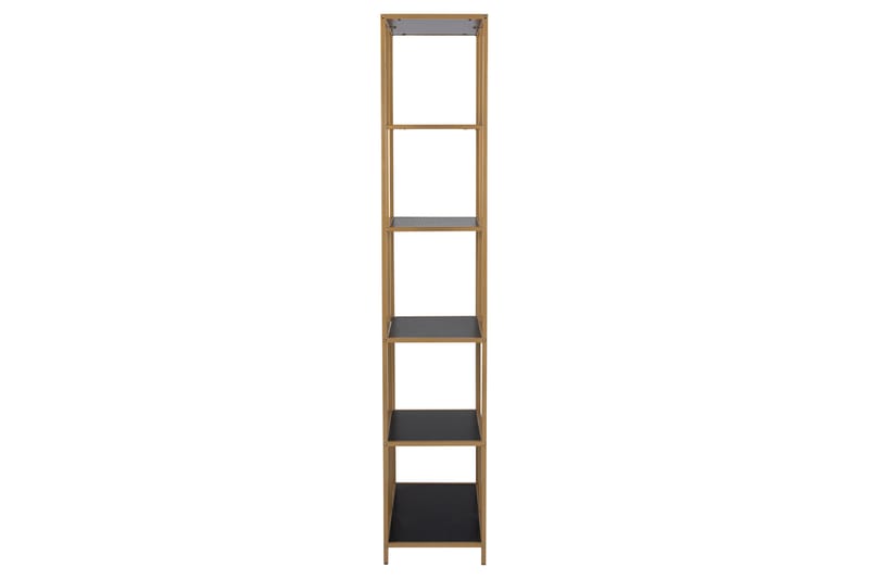 Hasslevik Bokhylla 77x35 cm 4 Hyllor - Svart - Förvaring - Hylla - Bokhylla