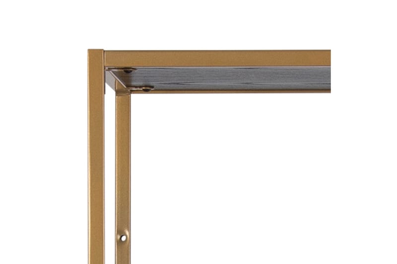 Hasslevik Bokhylla 77x35 cm 4 Hyllor - Svart - Förvaring - Hylla - Bokhylla