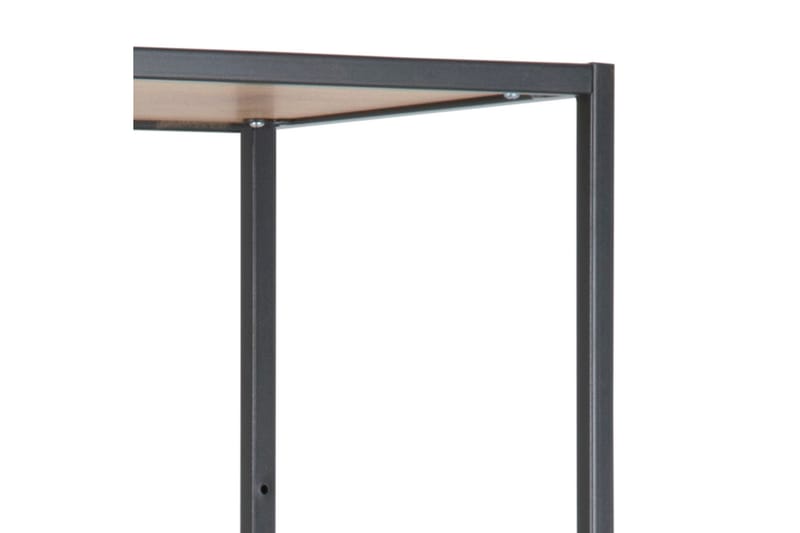 Hasslevik Bokhylla 77x35 cm 5 Hyllor - Natur/Matt Svart - Förvaring - Hylla - Bokhylla