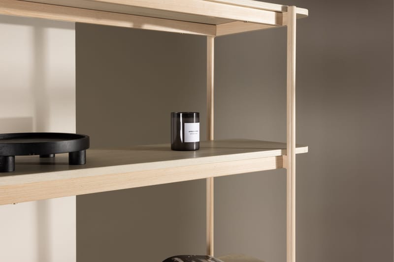 Heim Bokhylla 120 cm i Ek - Ljusbeige - Förvaring - Hylla - Bokhylla