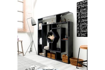 Hejde Bokhylla 22 cm - Svart - Förvaring - Hylla - Bokhylla