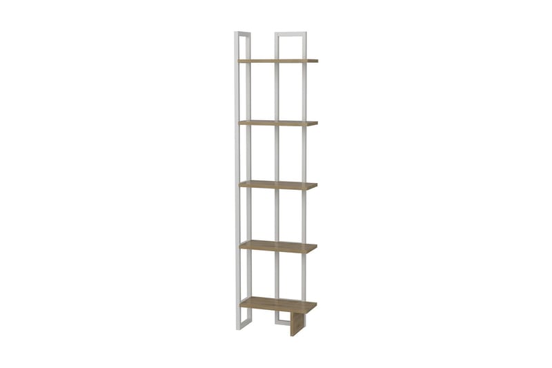 Hejde Bokhylla 45 cm - Brun/Vit - Förvaring - Hylla - Bokhylla